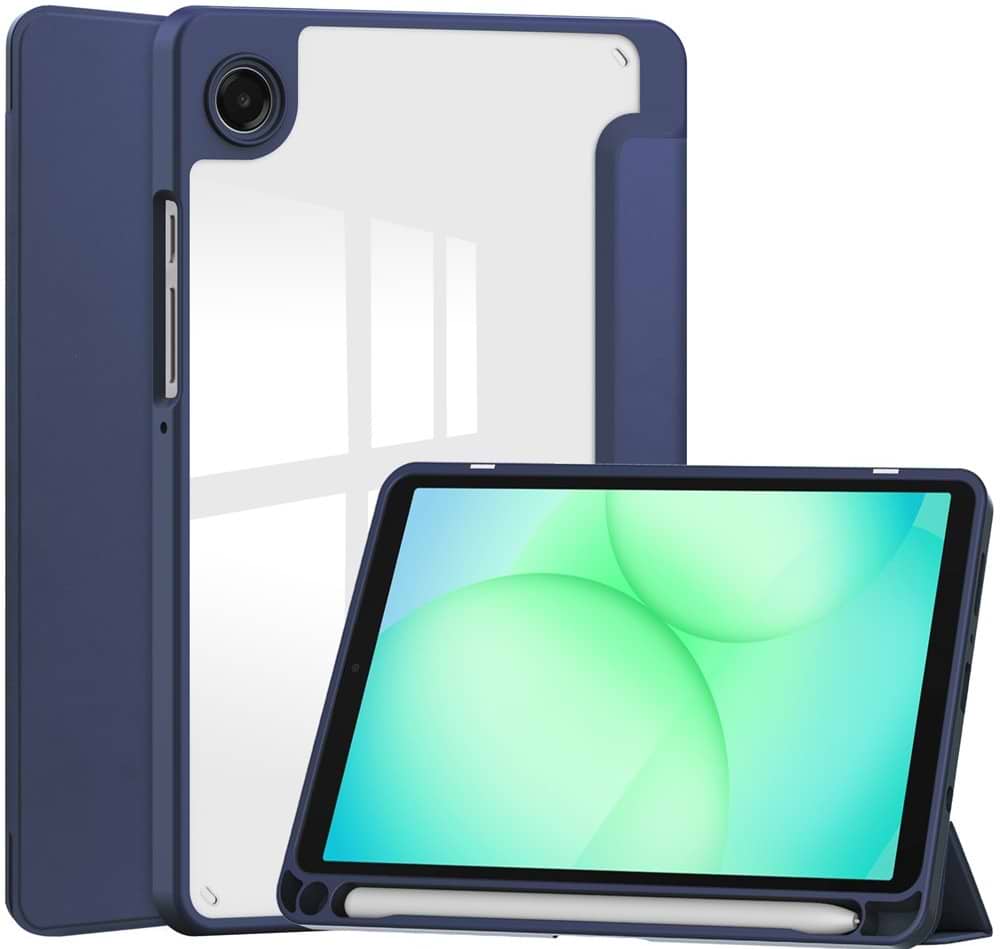 Чохол для планшету BeCover Soft Edge TPU з кріпленням for Samsung Galaxy Tab A11 SM-X133/X135 8.7" Deep Blue (715558)